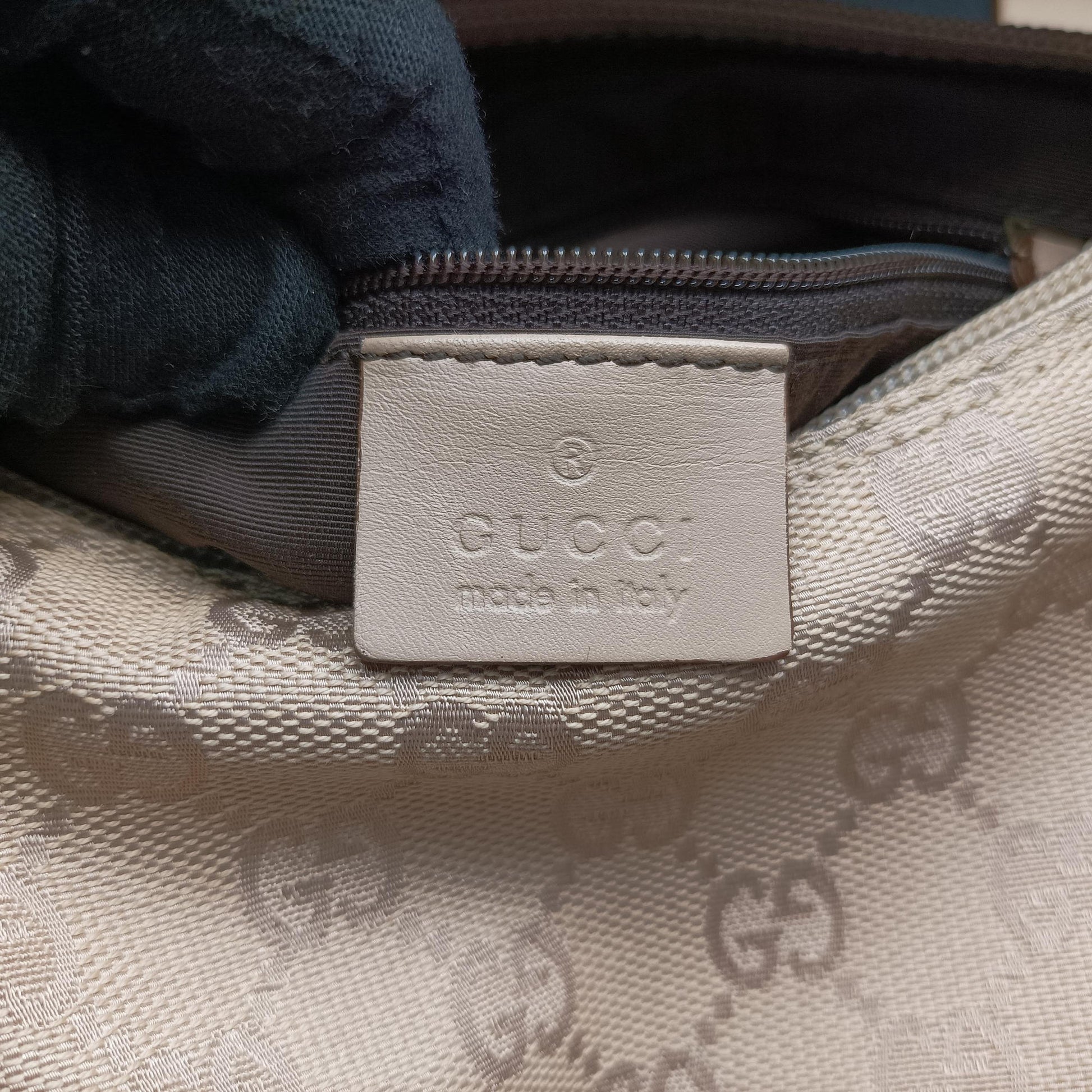 GG Canvas Beige Canvas x Leather 92699 GGキャンバス ベージュ キャンバス×レザー 92699 
