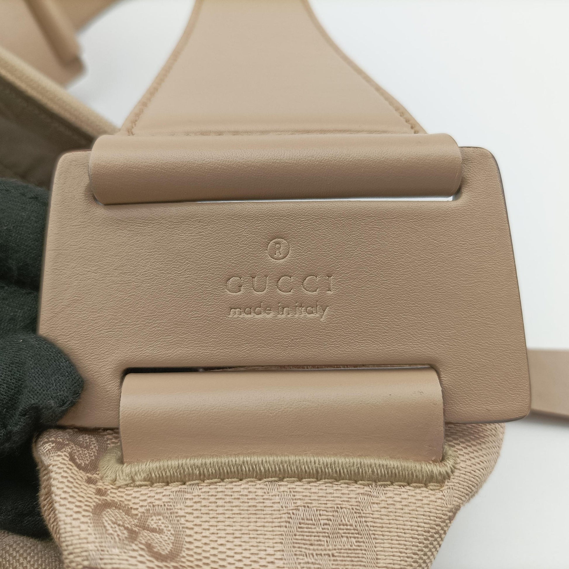 GG Canvas Beige Canvas x Leather 92699 GGキャンバス ベージュ キャンバス×レザー 92699 
