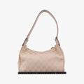 GG Canvas Beige Canvas x Leather 92699 GGキャンバス ベージュ キャンバス×レザー 92699 