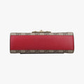 Padlock Beige×red×pink PVC coated canvas×Leather 409487 D020734944パドロック ベージュ×レッド×ピンク PVCコーティングキャンバス×レザー 409487 D020734944
