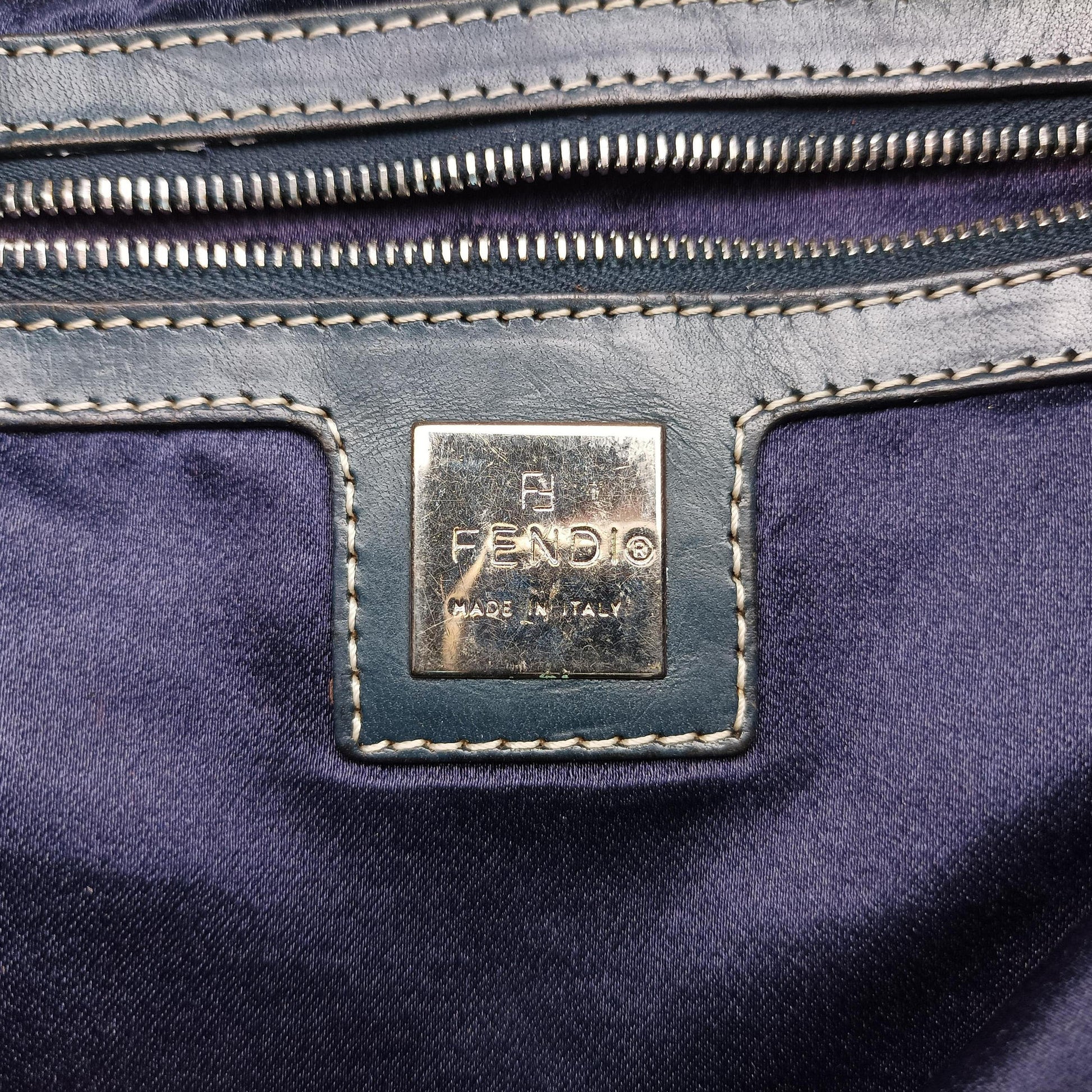 Zucchino Navy×Brown canvas×leather 8BR616 ズッキーノ ネイビー×ブラウン キャンバス×レザー 8BR616 