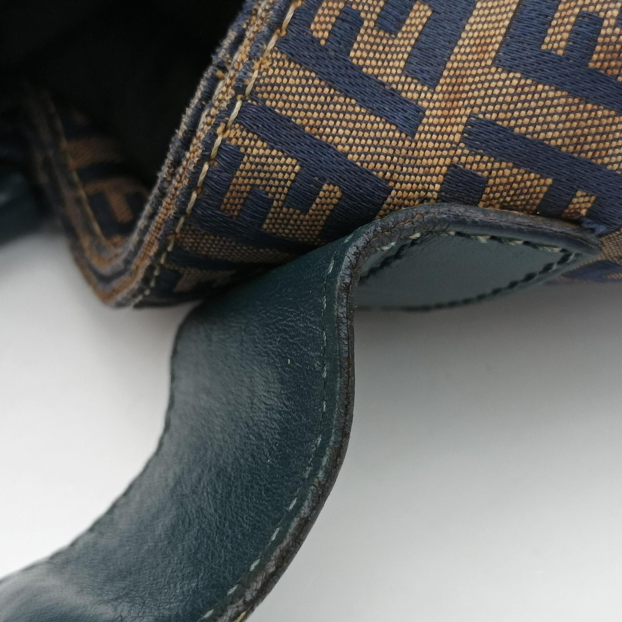 Zucchino Navy×Brown canvas×leather 8BR616 ズッキーノ ネイビー×ブラウン キャンバス×レザー 8BR616 