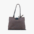 Zucchino Navy×Brown canvas×leather 8BR616 ズッキーノ ネイビー×ブラウン キャンバス×レザー 8BR616 