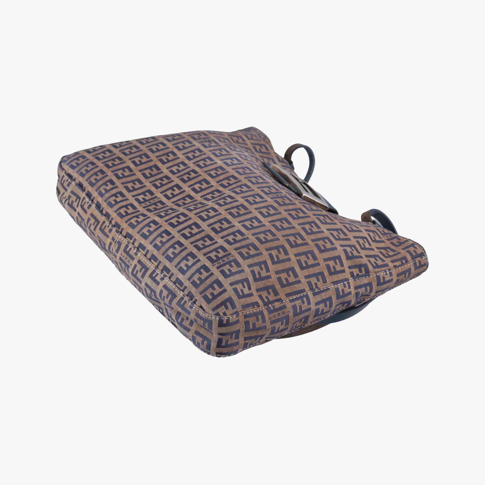 Zucchino Navy×Brown canvas×leather 8BR616 ズッキーノ ネイビー×ブラウン キャンバス×レザー 8BR616 