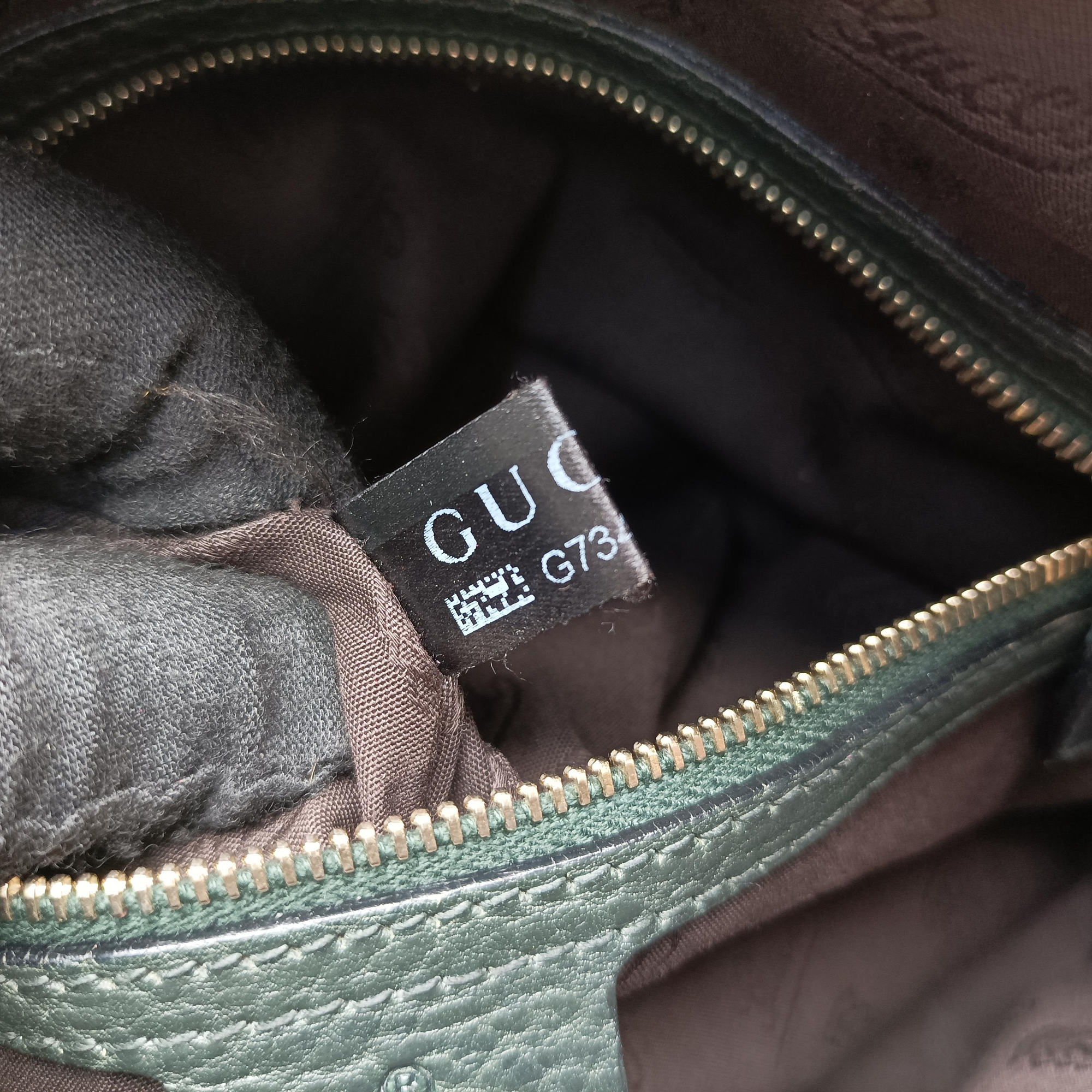 Guccissima Brown × Black Canvas×Leather 247279 G7341551グッチッシマ ブラウン × ブラック キャンバス×レザー 247279 G7341551