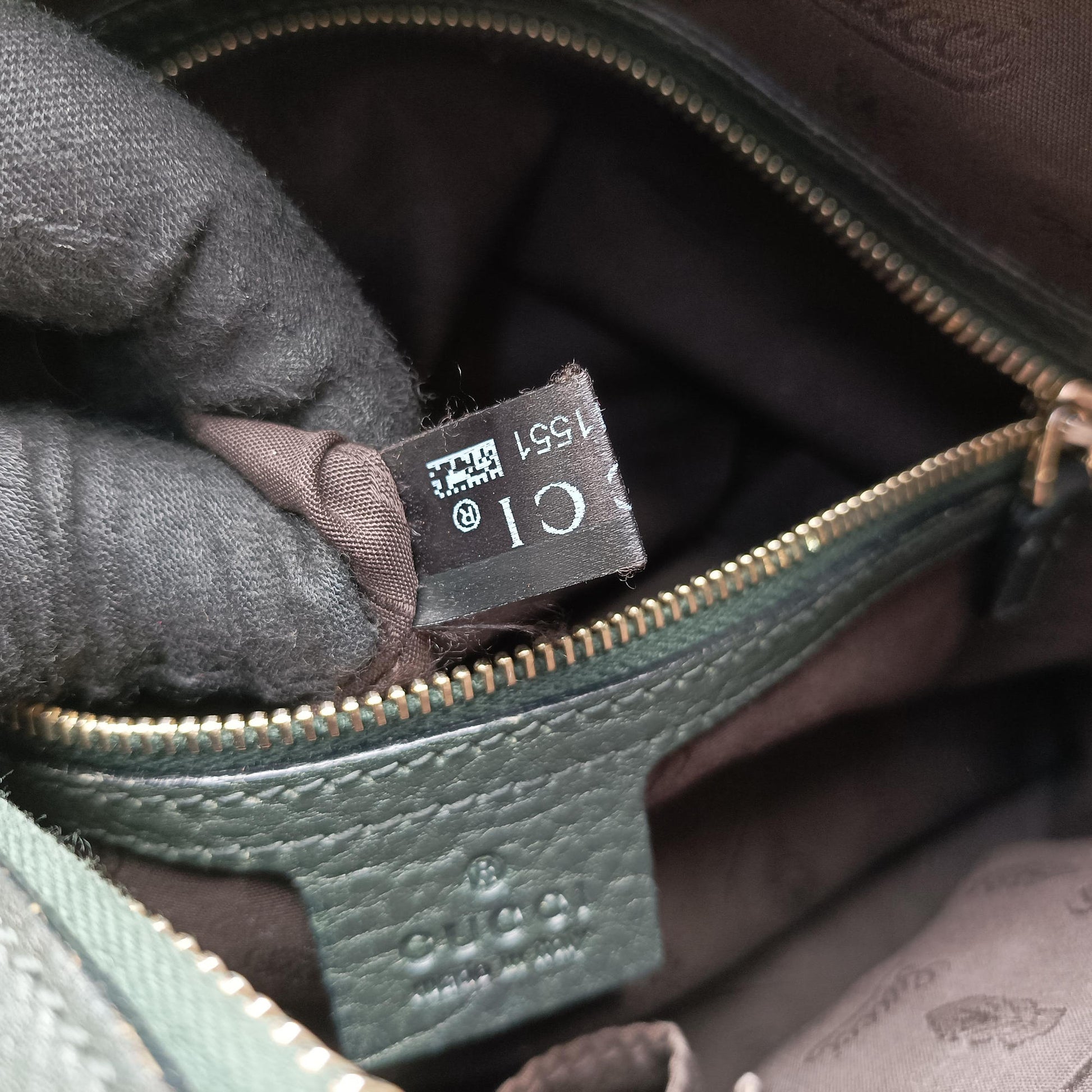 Guccissima Brown × Black Canvas×Leather 247279 G7341551グッチッシマ ブラウン × ブラック キャンバス×レザー 247279 G7341551