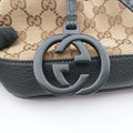 Guccissima Brown × Black Canvas×Leather 247279 G7341551グッチッシマ ブラウン × ブラック キャンバス×レザー 247279 G7341551