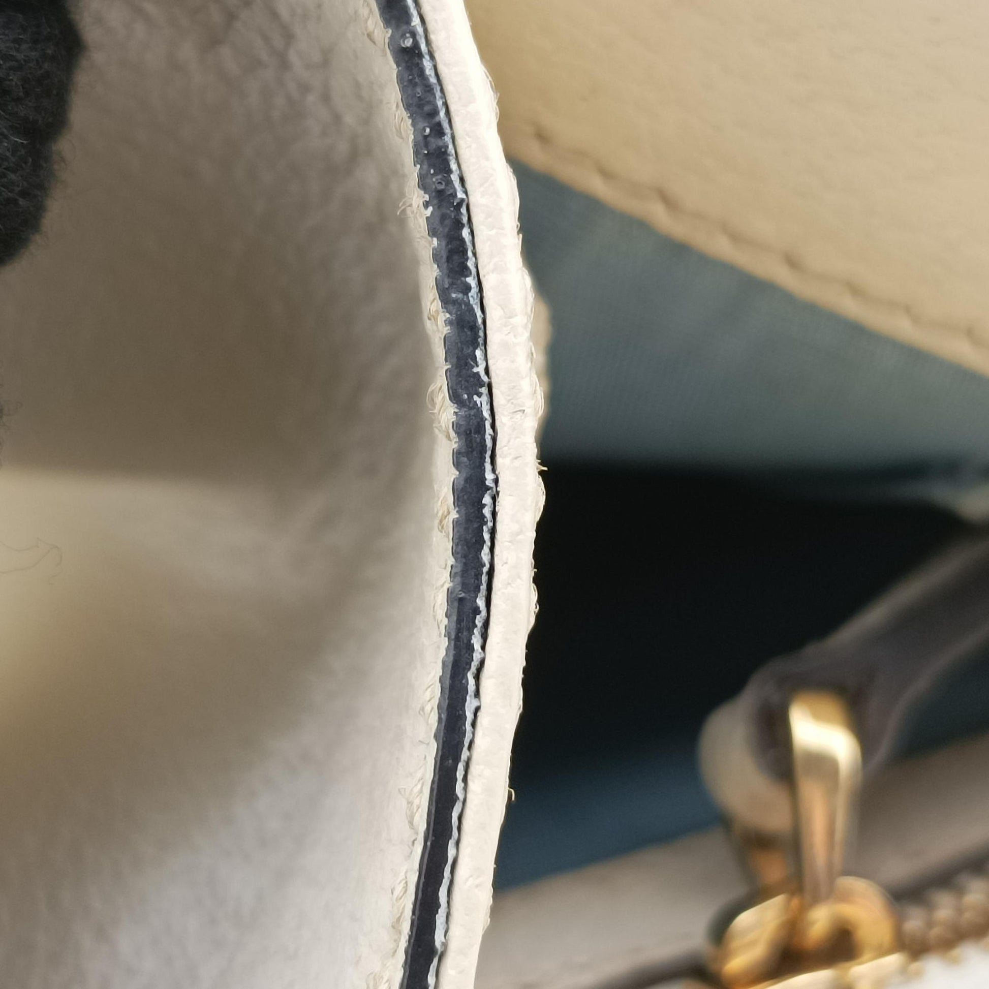 Sylvie Ivory×Navy×Red Leather 524405 G027782298シルヴィ アイボリー×ネイビー×レッド レザー 524405 G027782298