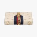Sylvie Ivory×Navy×Red Leather 524405 G027782298シルヴィ アイボリー×ネイビー×レッド レザー 524405 G027782298