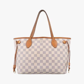 Neverfull MM Azur Damier Canvas N51107 AR0154ネヴァーフルMM アズール ダミエキャンバス N51107 AR0154