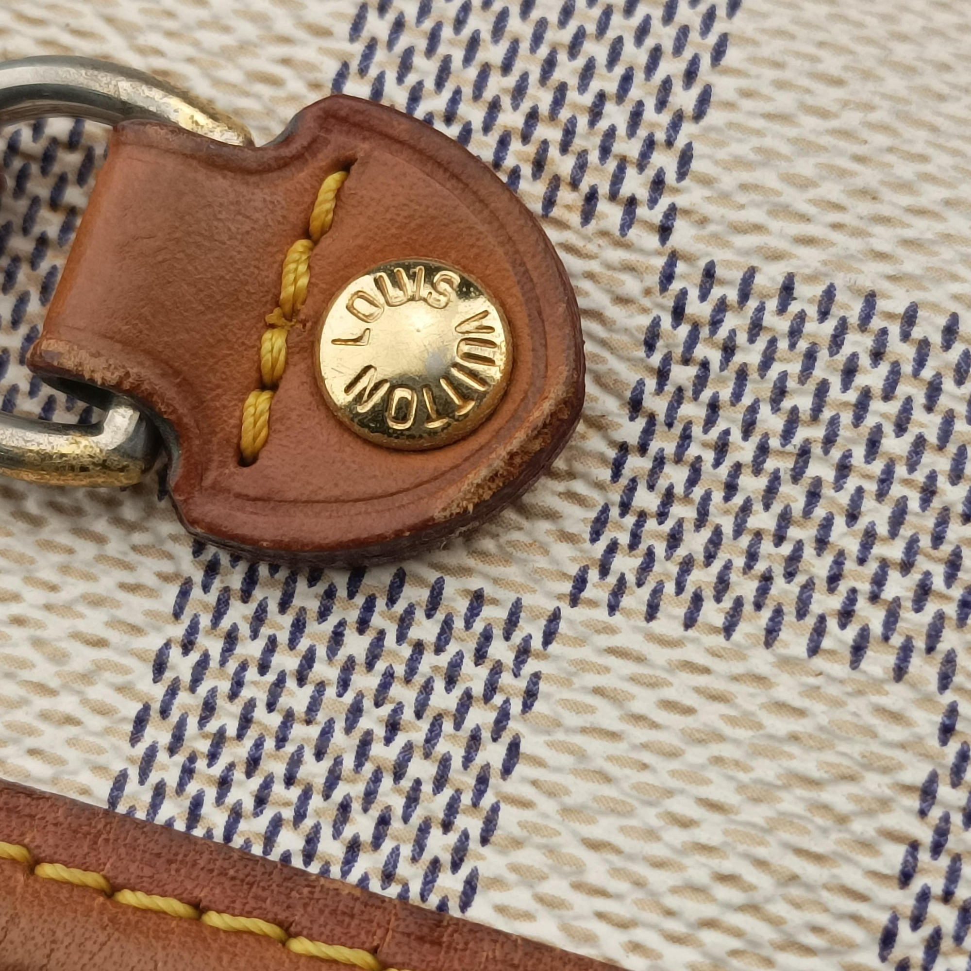 Neverfull MM Azur Damier Canvas N51107 AR0154ネヴァーフルMM アズール ダミエキャンバス N51107 AR0154