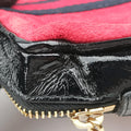 OPHIDIA Black×red suede×Patent Leather 517350 オフィディア ブラック×レッド スエード×パテント 517350 