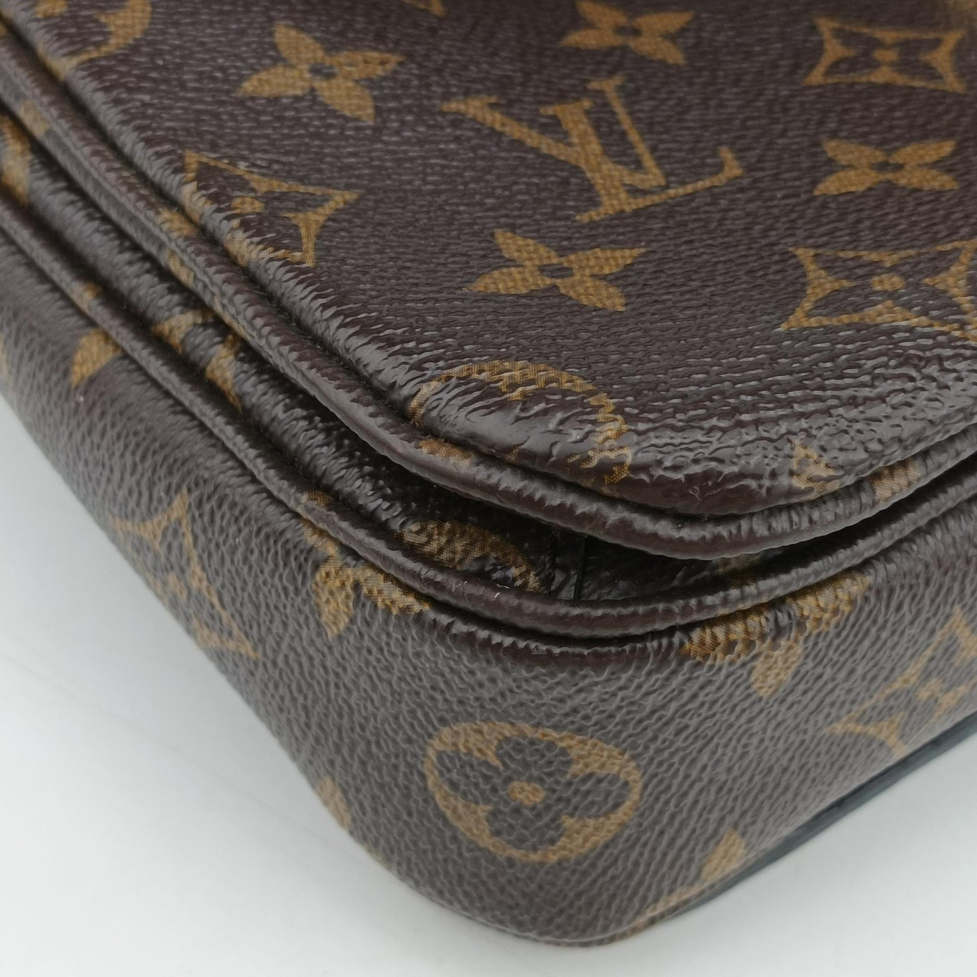 Pochette Metis MM Brown Monogram Canvas M44875 DU2166ポシェットメティスMM モノグラム/ブラウン モノグラムキャンバス M44875 DU2166