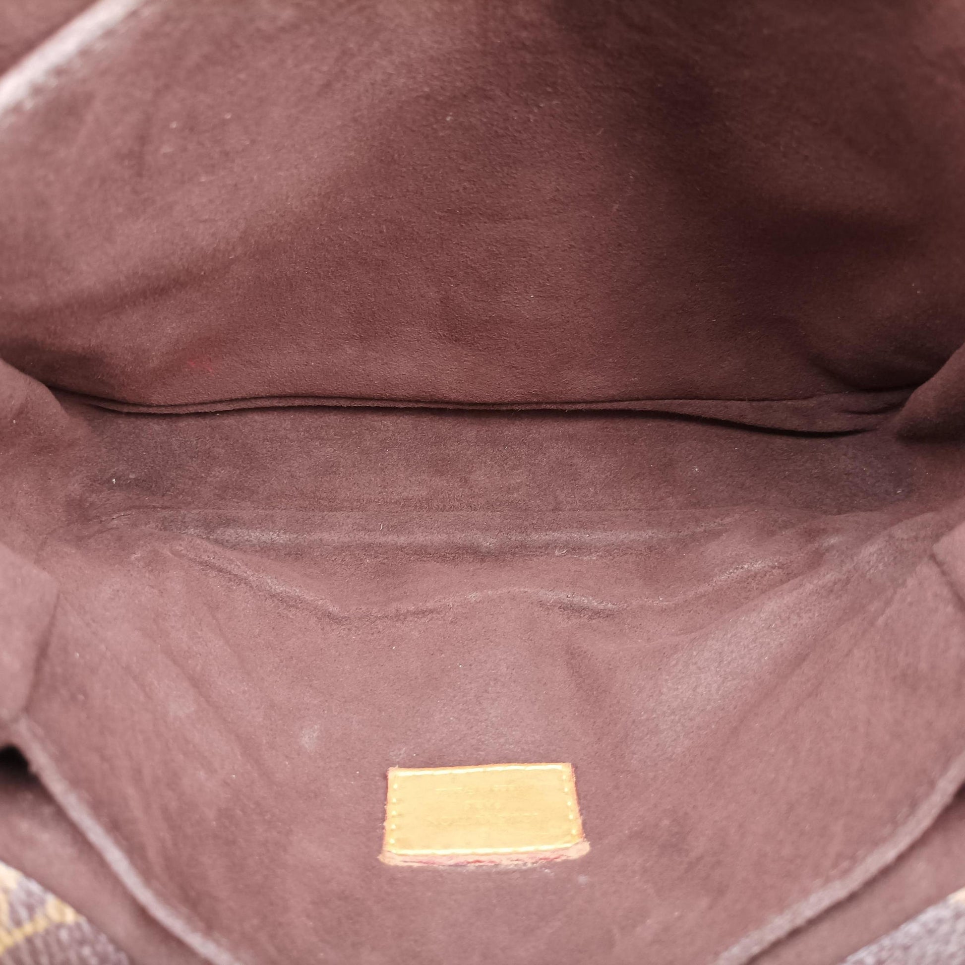 Pochette Metis MM Brown Monogram Canvas M44875 DU2166ポシェットメティスMM モノグラム/ブラウン モノグラムキャンバス M44875 DU2166