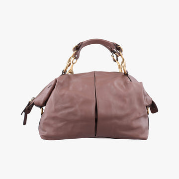 Horsebit hobo Pink Leather 309578 F013665374ホースビット ホーボー ピンク レザー 309578 F013665374