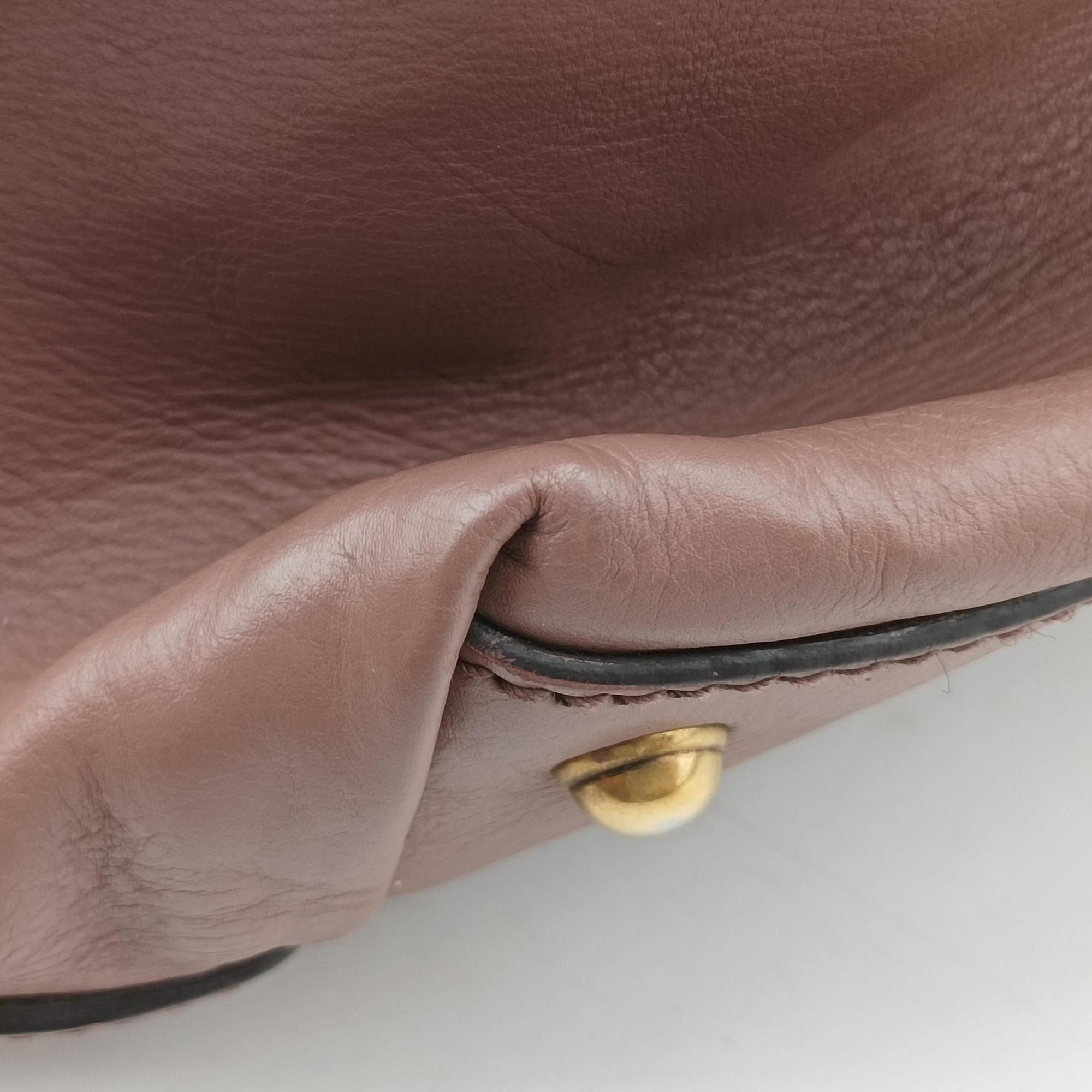 Horsebit hobo Pink Leather 309578 F013665374ホースビット ホーボー ピンク レザー 309578 F013665374