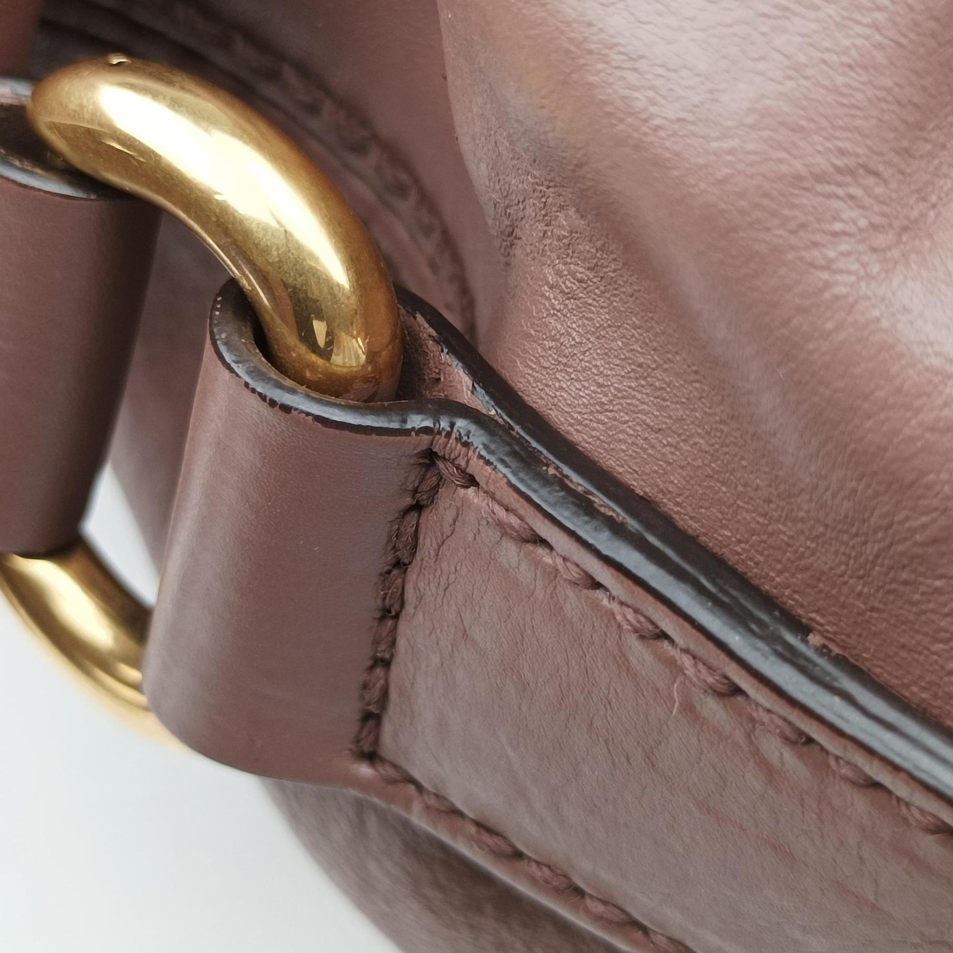 Horsebit hobo Pink Leather 309578 F013665374ホースビット ホーボー ピンク レザー 309578 F013665374
