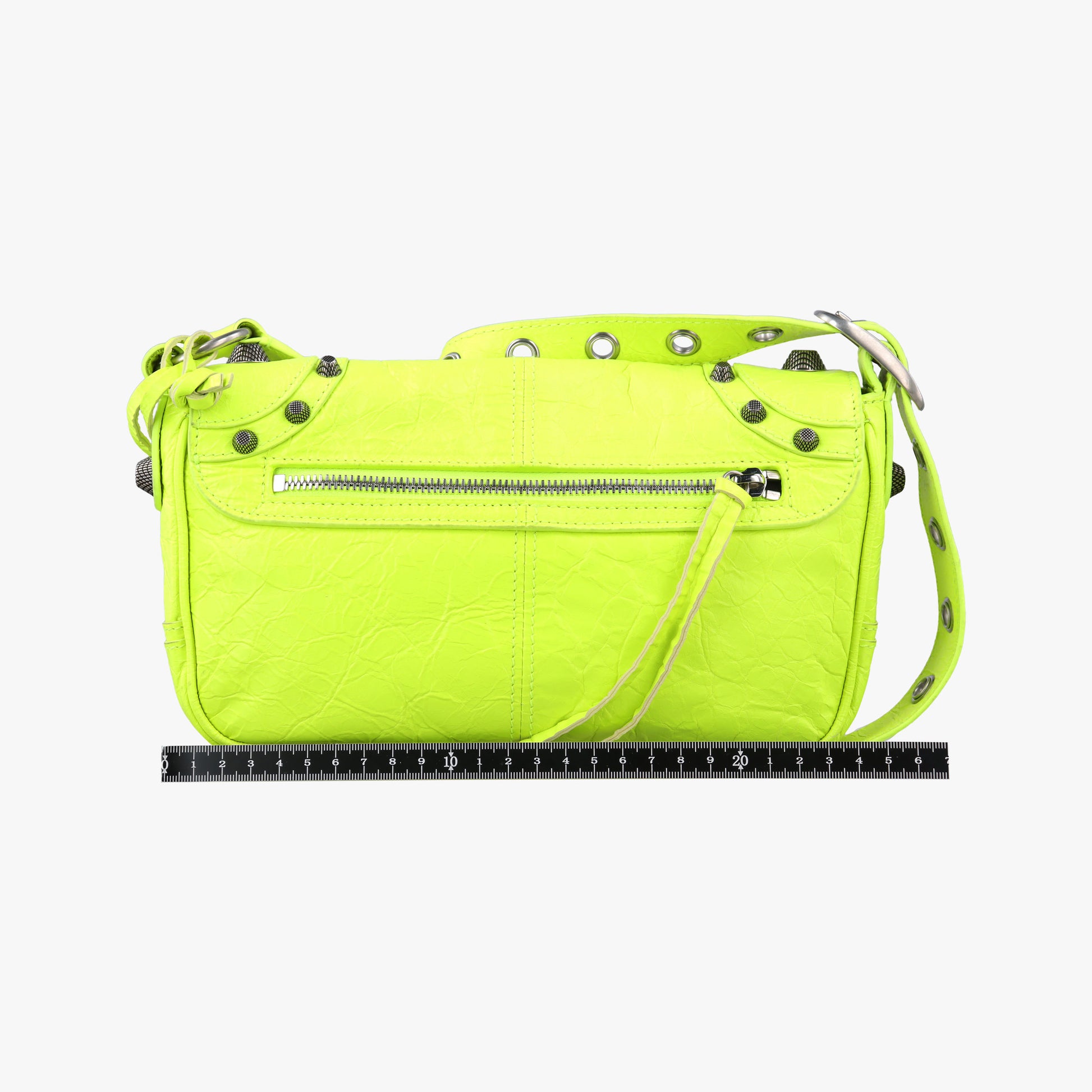Le Cagole Neon Yellow  lambskin 719082.7206.P.568024ルカゴール ネオンイエロー ラムスキン 719082.7206.P.568024