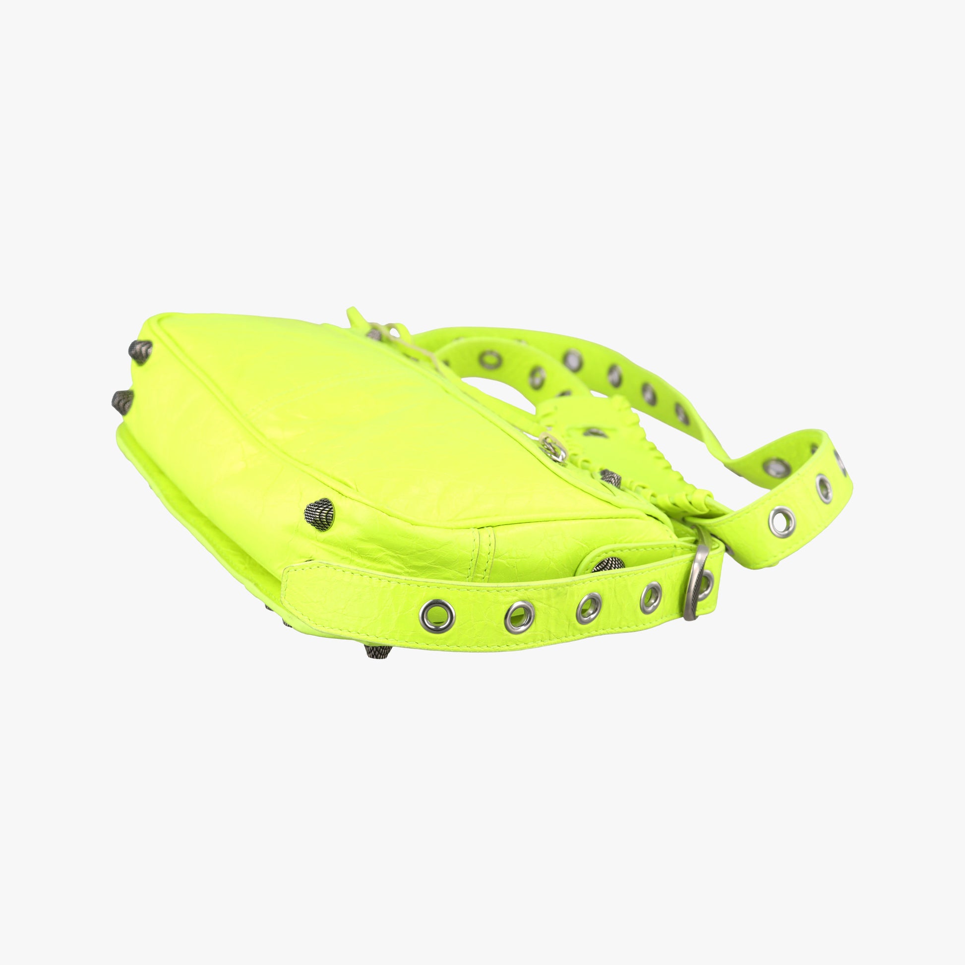 Le Cagole Neon Yellow  lambskin 719082.7206.P.568024ルカゴール ネオンイエロー ラムスキン 719082.7206.P.568024