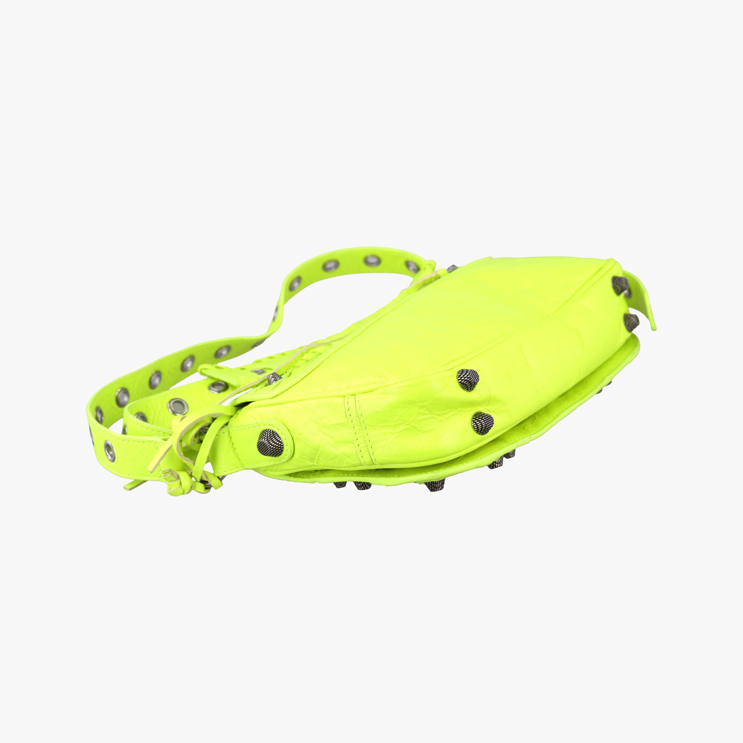 Le Cagole Neon Yellow  lambskin 719082.7206.P.568024ルカゴール ネオンイエロー ラムスキン 719082.7206.P.568024