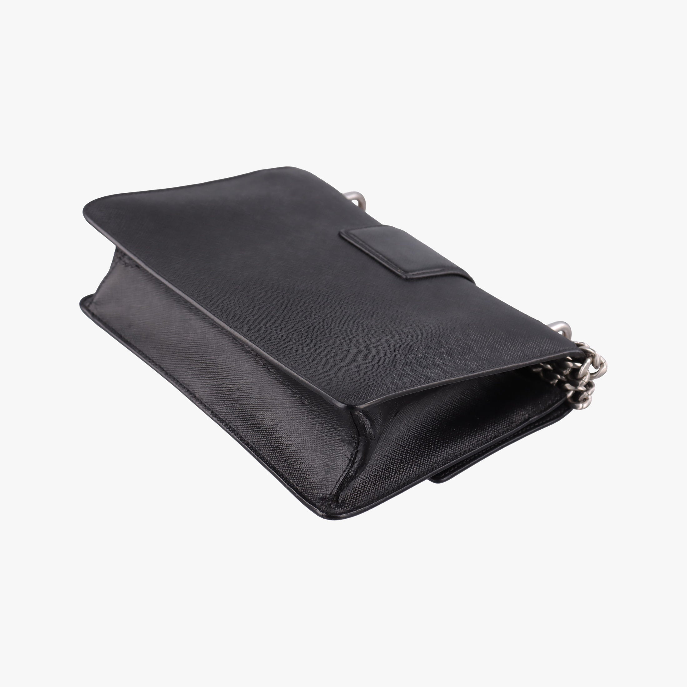 Sound Lock Black SAFFIANO Leather 1BD034 127サウンド ロック ブラック サフィアーノレザー 1BD034 127