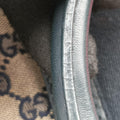 Sherry Line Navy×red×beige canvas×leather 247205 C010717921シェリーライン ネイビー×レッド×ベージュ キャンバス×レザー 247205 C010717921