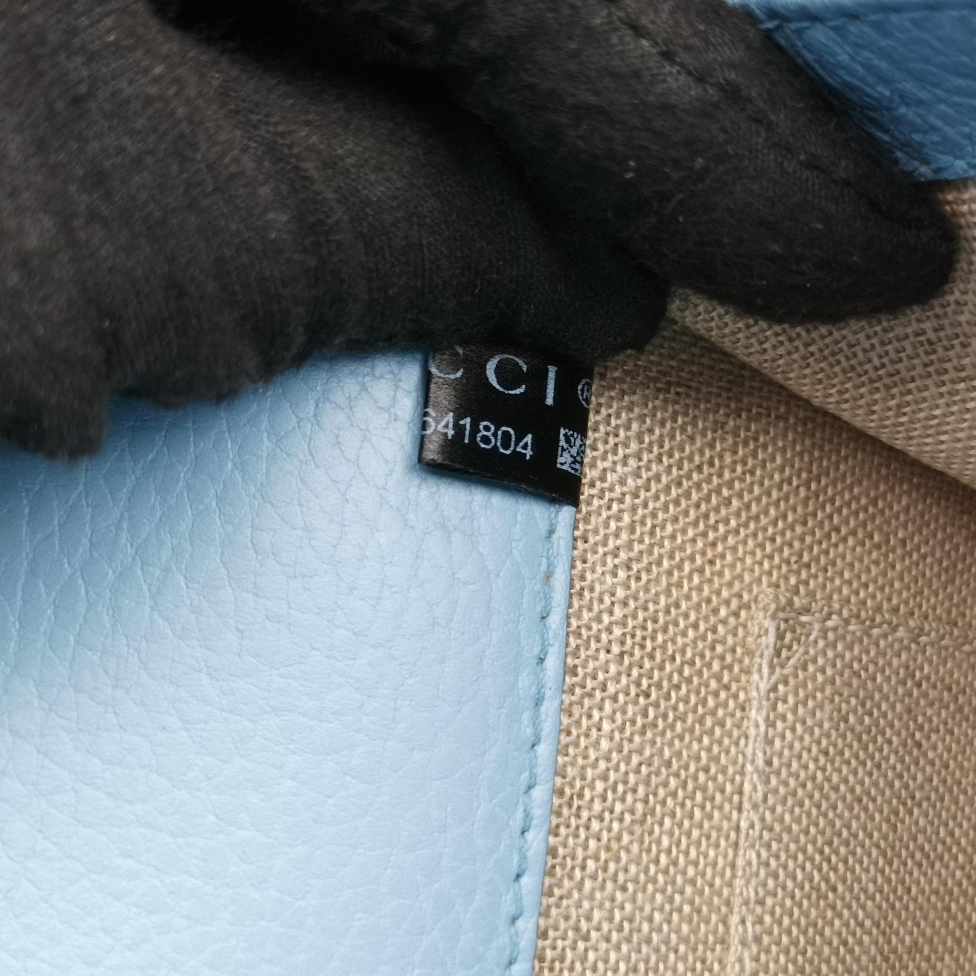 Interlocking G Blue Leather 510304 H026641804インターロッキングG ブルー レザー 510304 H026641804