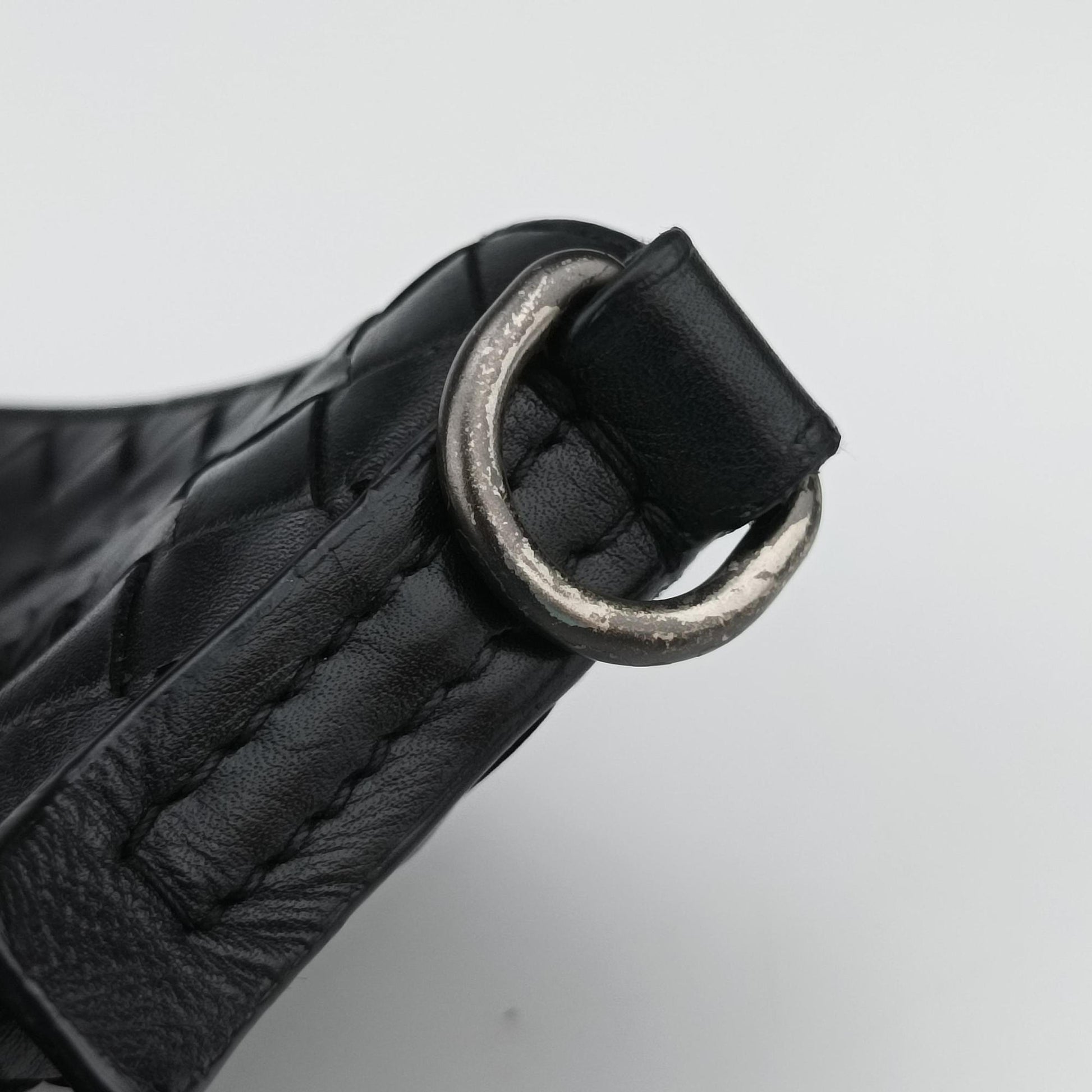 Intrecciato Black lambskin B02501996Fイントレチャート ブラック ラムスキン B02501996F