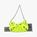 Le Cagole Green lambskin 695814.7206.R.493075ルカゴール グリーン ラムスキン 695814.7206.R.493075