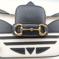 Adidas collaboration Horsebit 1955 White×Black Leather 658574 B038168423アディダスコラボ　ホースビット1955 ホワイト×ブラック レザー 658574 B038168423