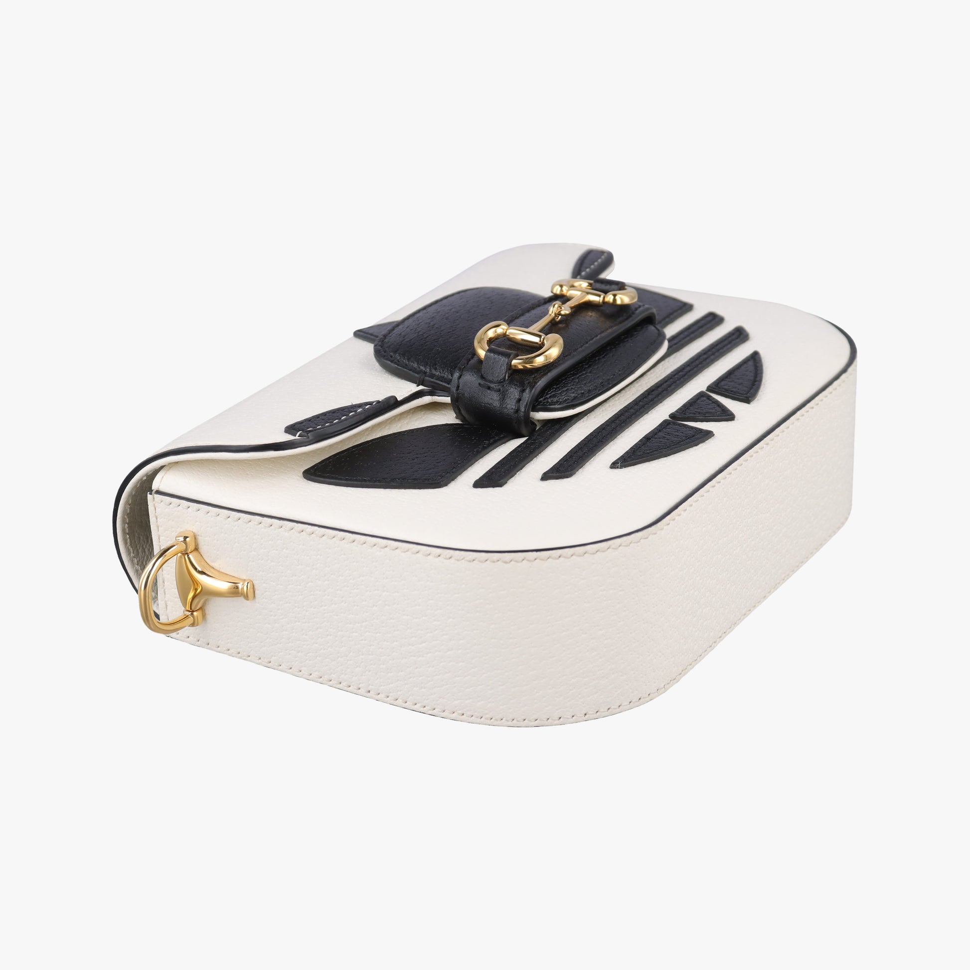 Adidas collaboration Horsebit 1955 White×Black Leather 658574 B038168423アディダスコラボ　ホースビット1955 ホワイト×ブラック レザー 658574 B038168423