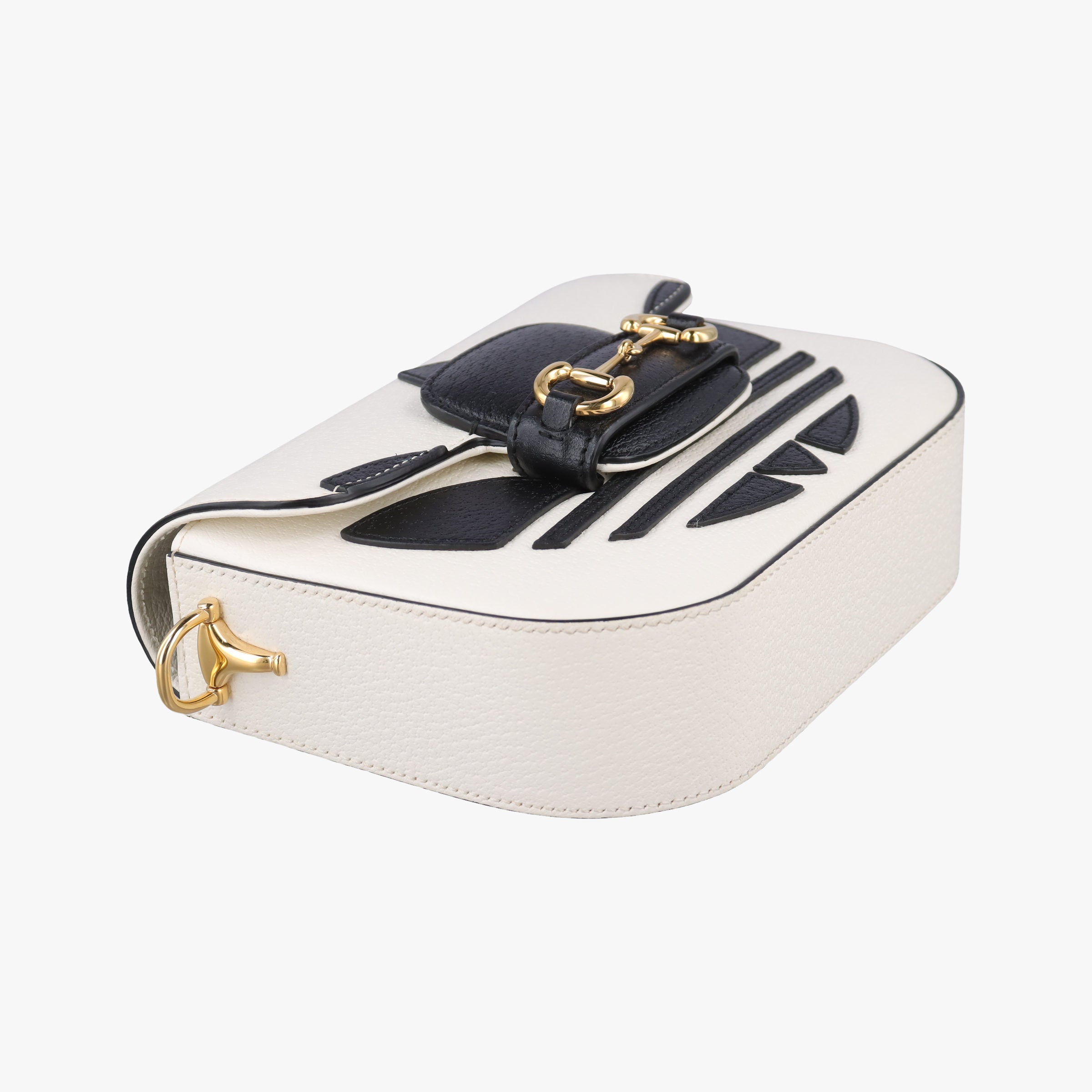 Adidas collaboration Horsebit 1955 White×Black Leather 658574 B038168423アディダスコラボ　ホースビット1955 ホワイト×ブラック レザー 658574 B038168423