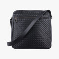 Intrecciato Black lambskin B07184451Dイントレチャート ブラック ラムスキン B07184451D