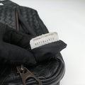Intrecciato Black lambskin B07184451Dイントレチャート ブラック ラムスキン B07184451D
