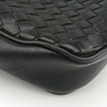 Intrecciato Black lambskin B07184451Dイントレチャート ブラック ラムスキン B07184451D