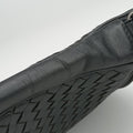 Intrecciato Black lambskin B07184451Dイントレチャート ブラック ラムスキン B07184451D