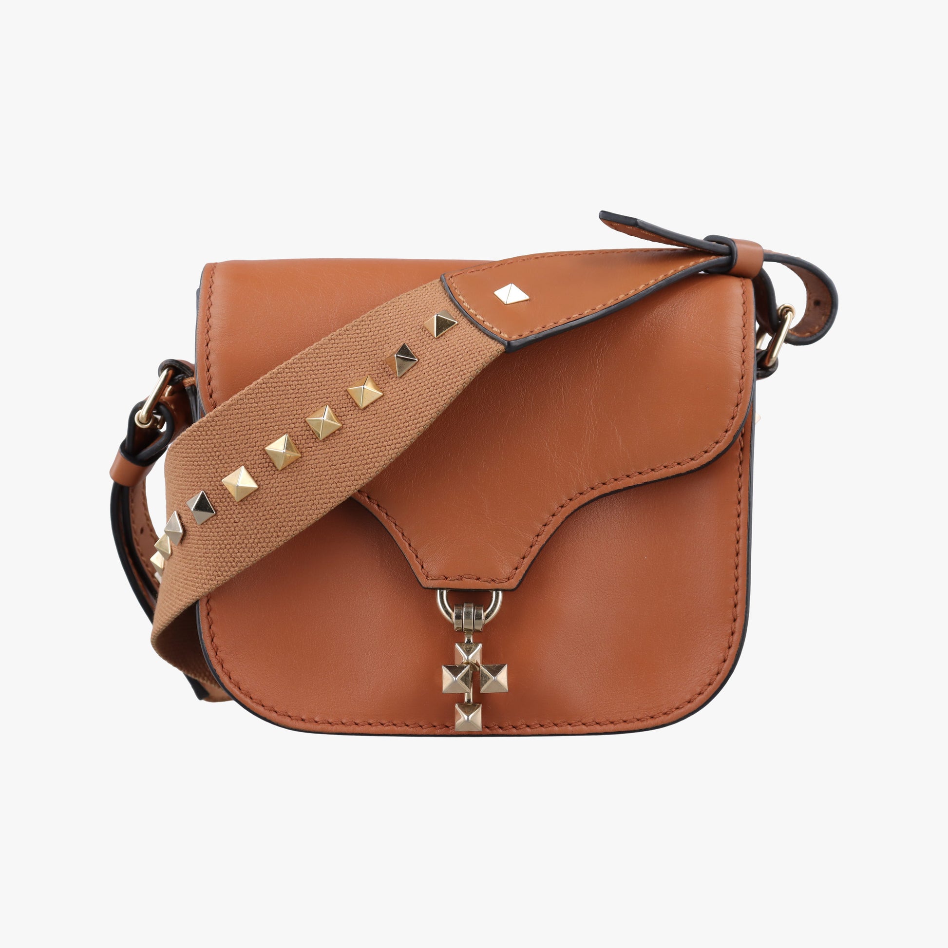Rockstud Brown Leather BL-I884VNG2ロックスタッズ ブラウン レザー BL-I884VNG2