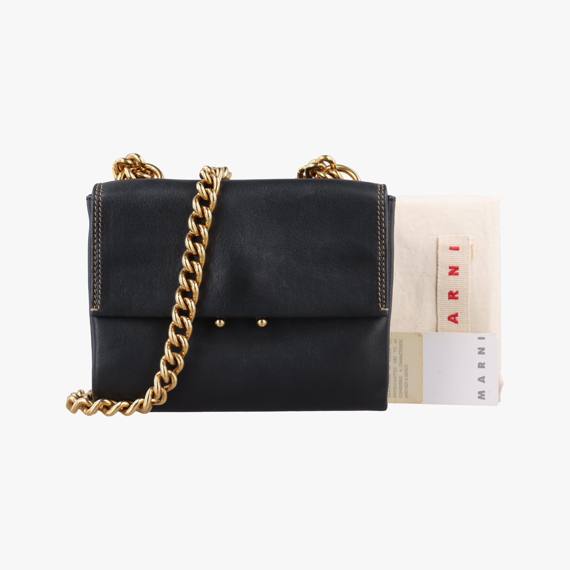 Trunk Black Leather トランク ブラック レザー 
