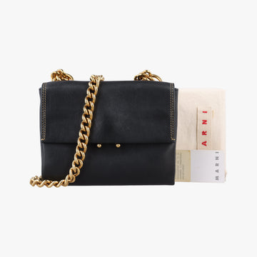 Trunk Black Leather トランク ブラック レザー 