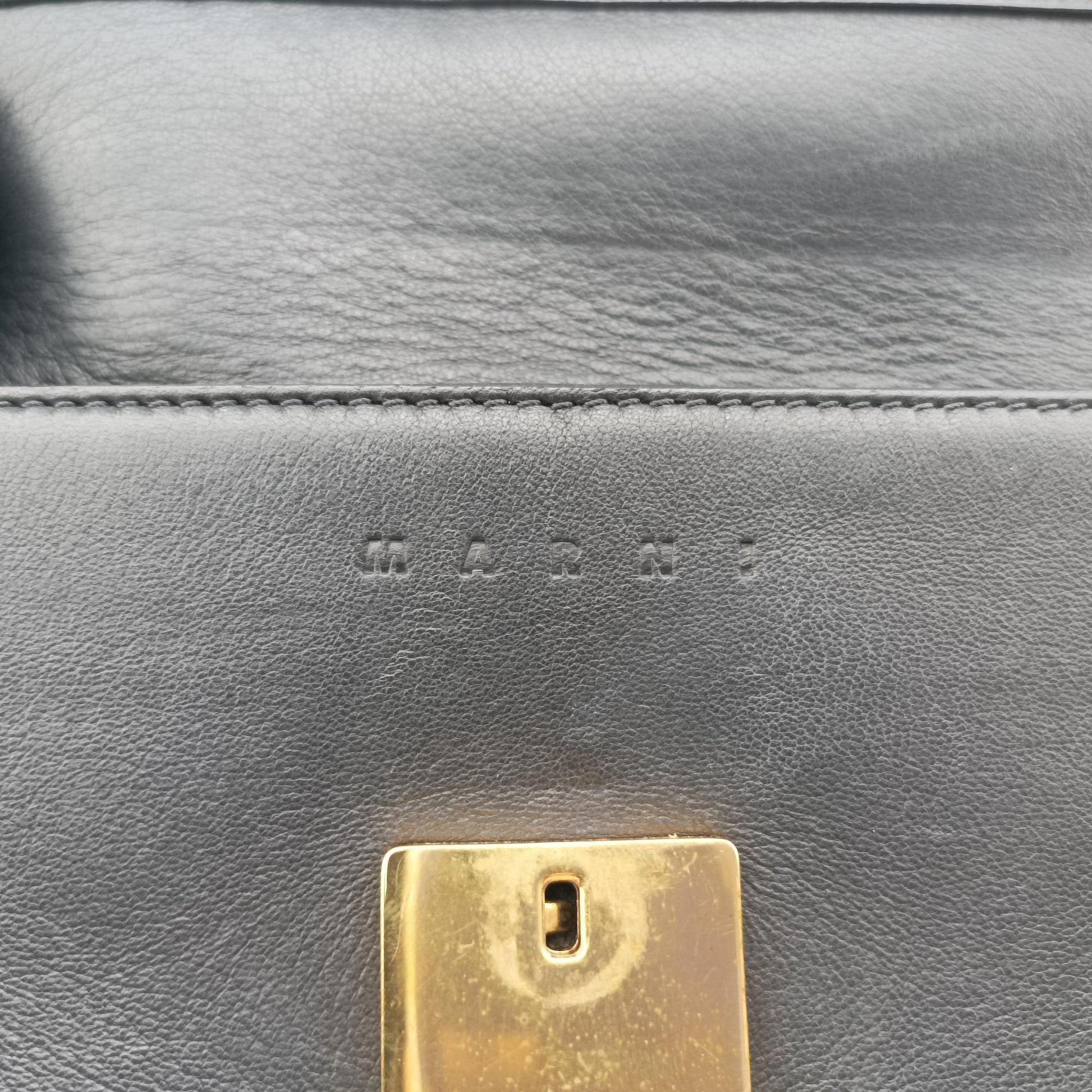 Trunk Black Leather トランク ブラック レザー 