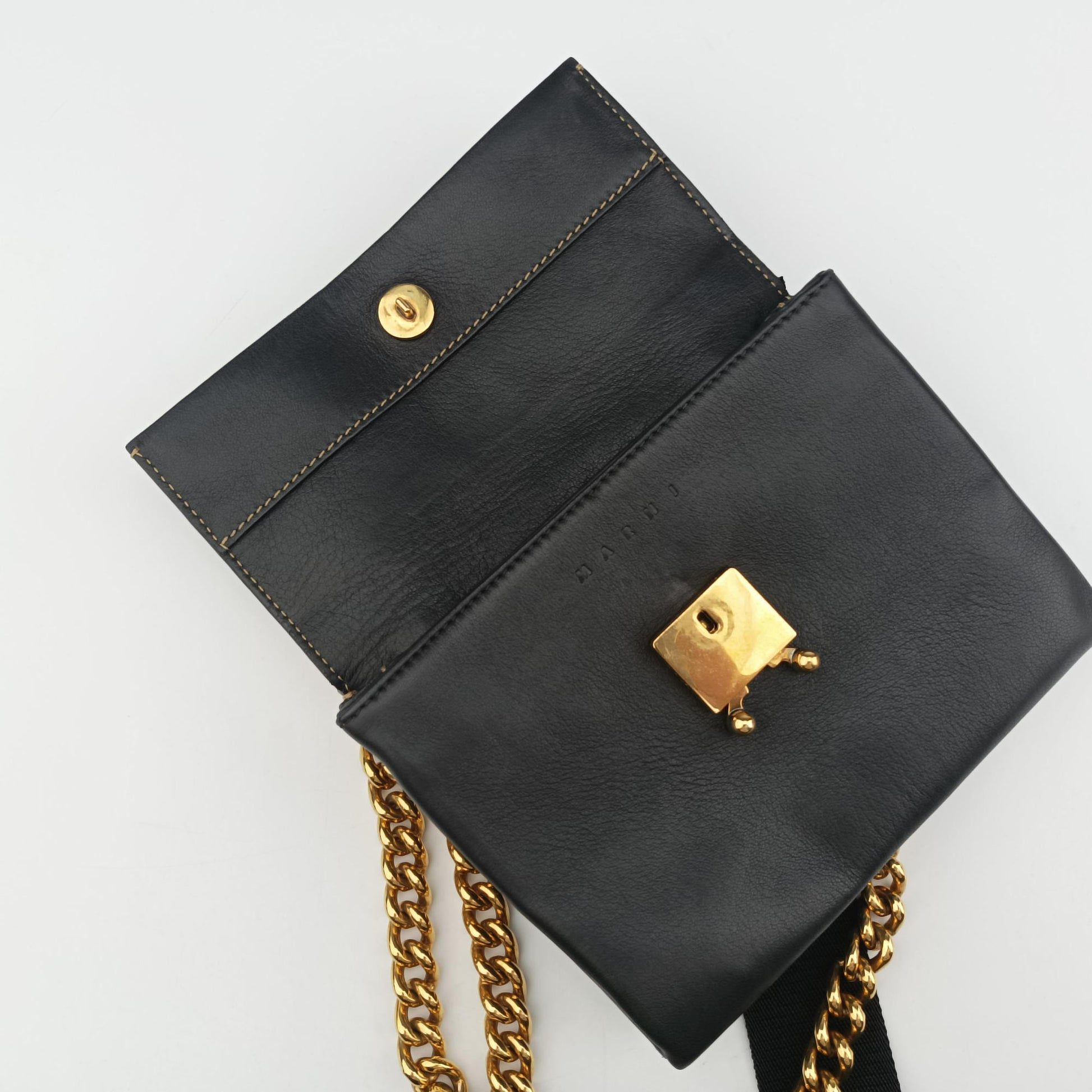 Trunk Black Leather トランク ブラック レザー 