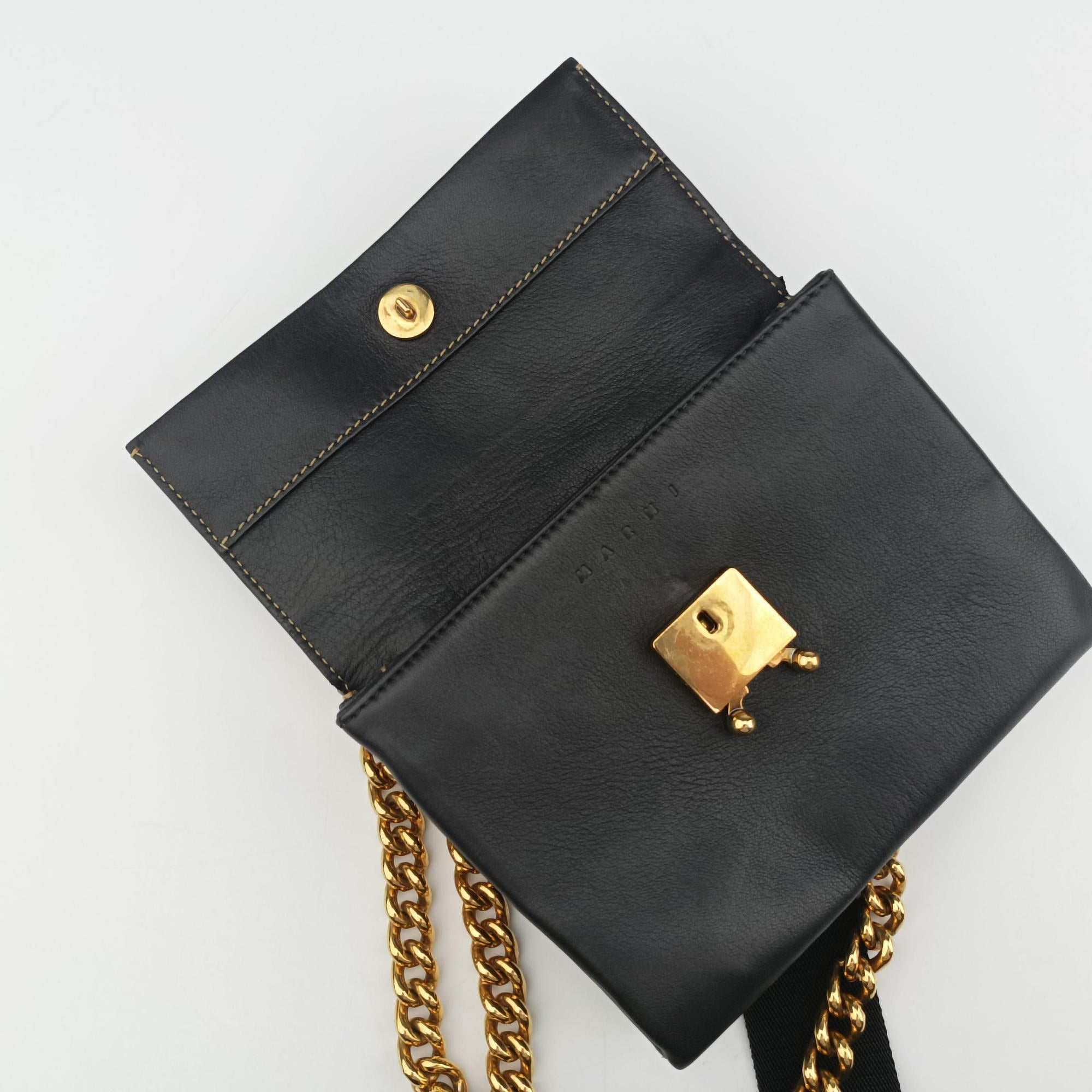 Trunk Black Leather トランク ブラック レザー 