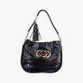 Dialux Britt Hobo Black Leather 167732 A1698864ディアラックス ブリット ホーボー ブラック レザー 167732 A1698864