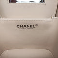 Vanity Matelasse Chain Handle White Patent Leather A91055 22340506バニティ マトラッセ チェーンハンドル ホワイト パテント A91055 22340506
