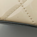 Vanity Matelasse Chain Handle White Patent Leather A91055 22340506バニティ マトラッセ チェーンハンドル ホワイト パテント A91055 22340506