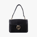Interlocking 1973 Flap Black Leather 277522 E010257779インターロッキング 1973 フラップ ブラック レザー 277522 E010257779