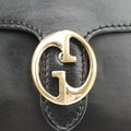 Interlocking 1973 Flap Black Leather 277522 E010257779インターロッキング 1973 フラップ ブラック レザー 277522 E010257779