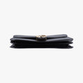 Interlocking 1973 Flap Black Leather 277522 E010257779インターロッキング 1973 フラップ ブラック レザー 277522 E010257779