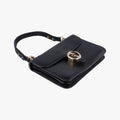 Interlocking 1973 Flap Black Leather 277522 E010257779インターロッキング 1973 フラップ ブラック レザー 277522 E010257779