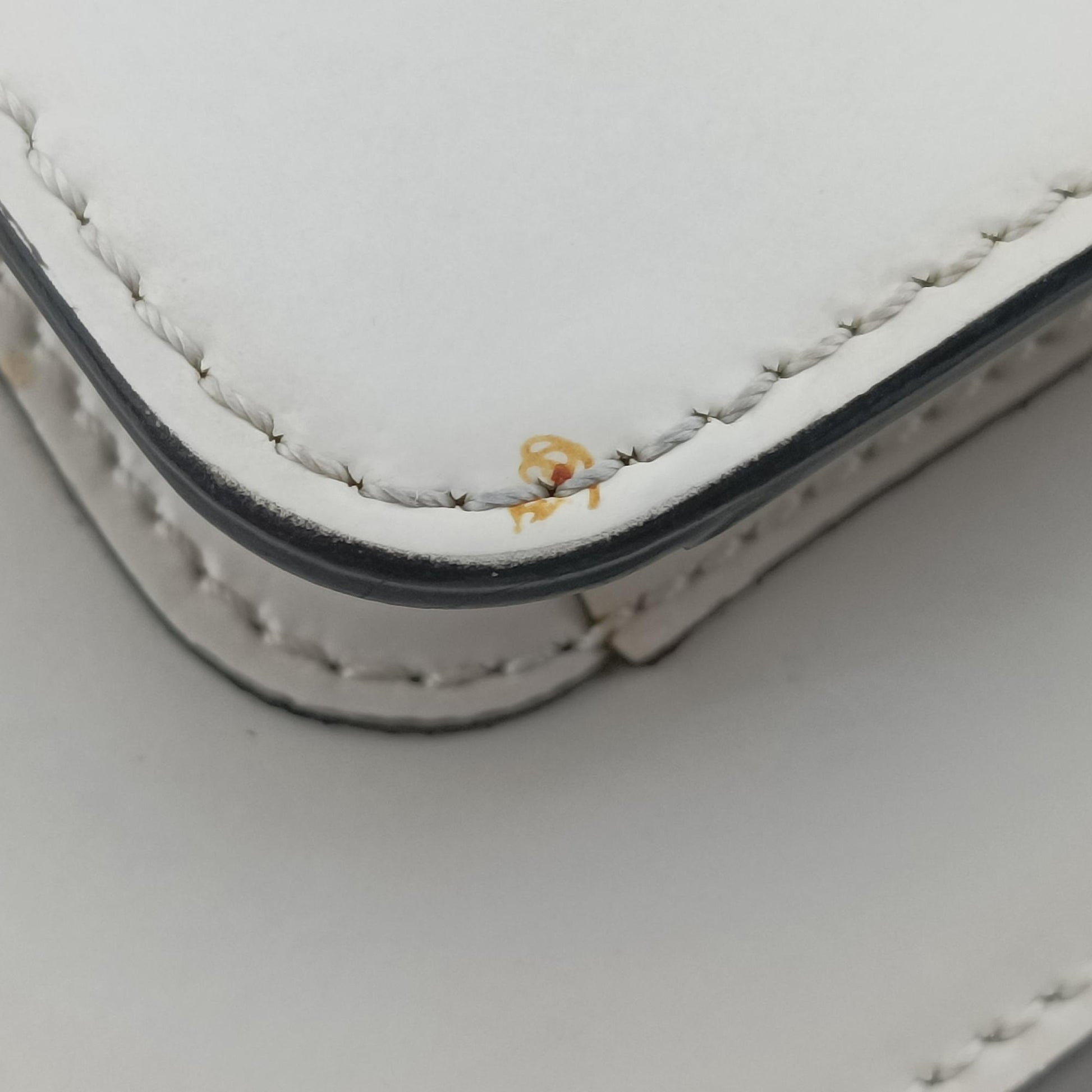 TRUNK White × Green Leather トランク ホワイト × グリーン レザー 